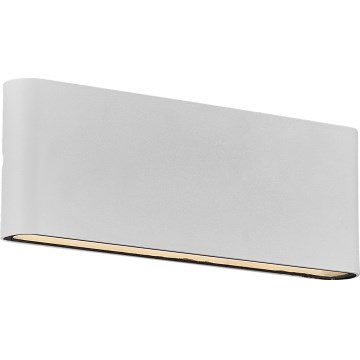 Nordlux - LED външно стенно осветително тяло KINVER LED/10W/230V IP54 бяло