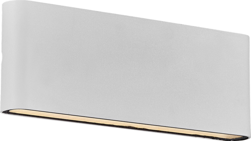 Nordlux - LED външно стенно осветително тяло KINVER LED/10W/230V IP54 бяло