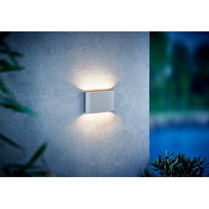 Nordlux - LED външно стенно осветително тяло KINVER LED/8,5W/230V IP54 бяло