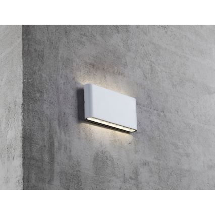 Nordlux - LED външно стенно осветително тяло KINVER LED/8,5W/230V IP54 бяло