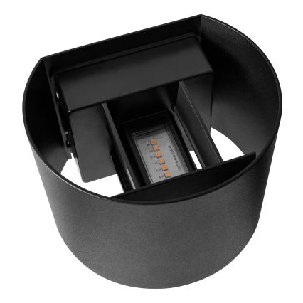 Nordlux - LED външно стенно осветително тяло MILDA LED/4,9W/230V IP44 черно