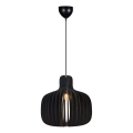 Nordlux - Люстра на кабел HAZO 1xE27/60W/230V черна
