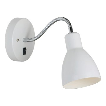 Nordlux - Настенна лампа CYCLONE 1xE14/15W/230V бяла