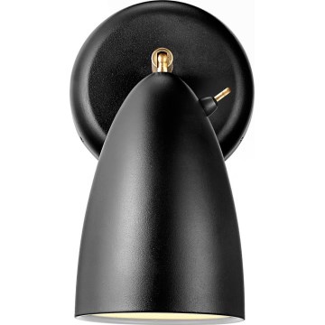 Nordlux - Настенна лампа NEXUS 1xGU10/6W/230V черна