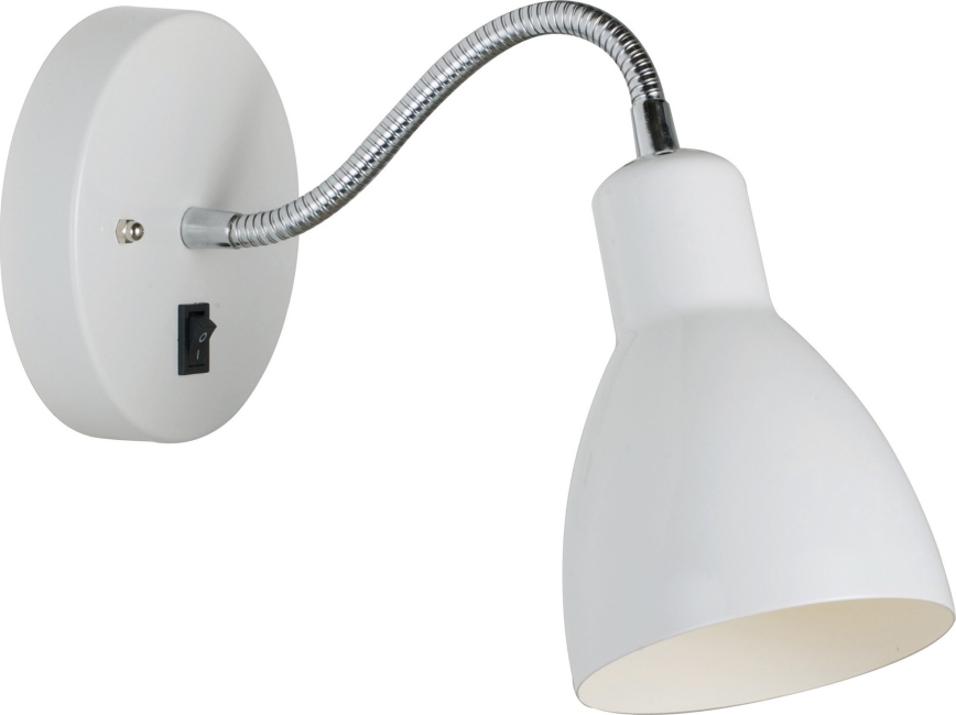Nordlux - Nástěnné flexible спот CYCLONE 1xE14/15W/230V бял