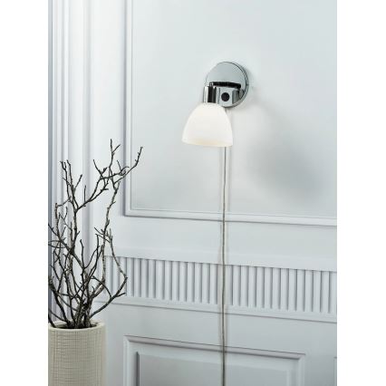 Nordlux - Настенно осветително тяло RAY 1xE14/25W/230V бяло