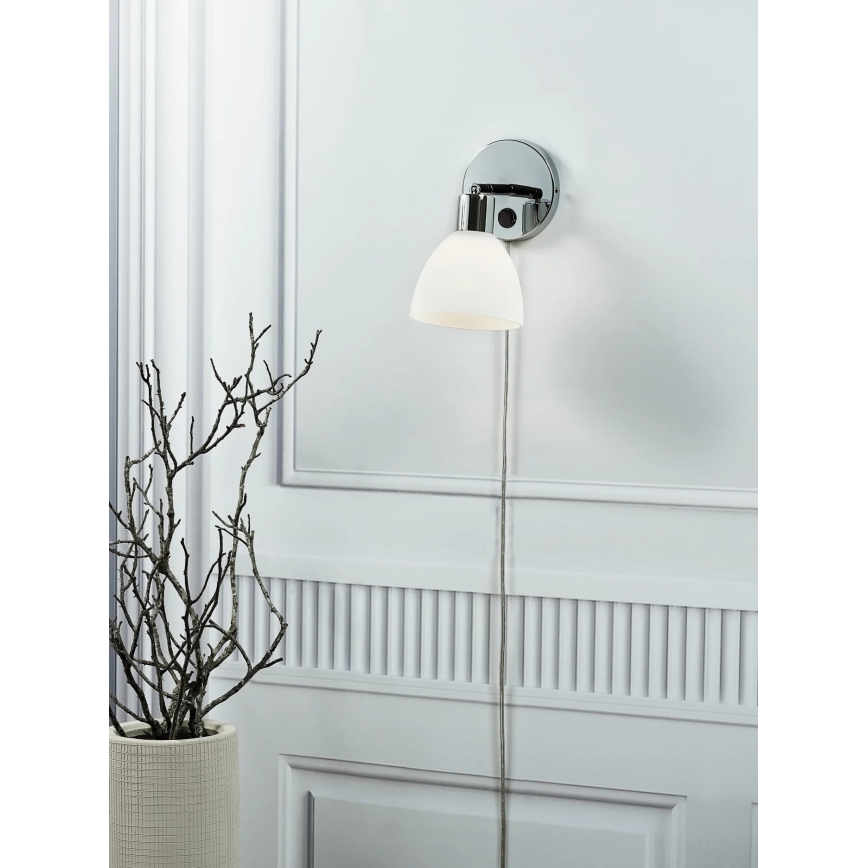 Nordlux - Настенно осветително тяло RAY 1xE14/25W/230V бяло