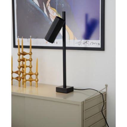 Nordlux - Настолна лампа ALANIS 1xGU10/15W/230V черен