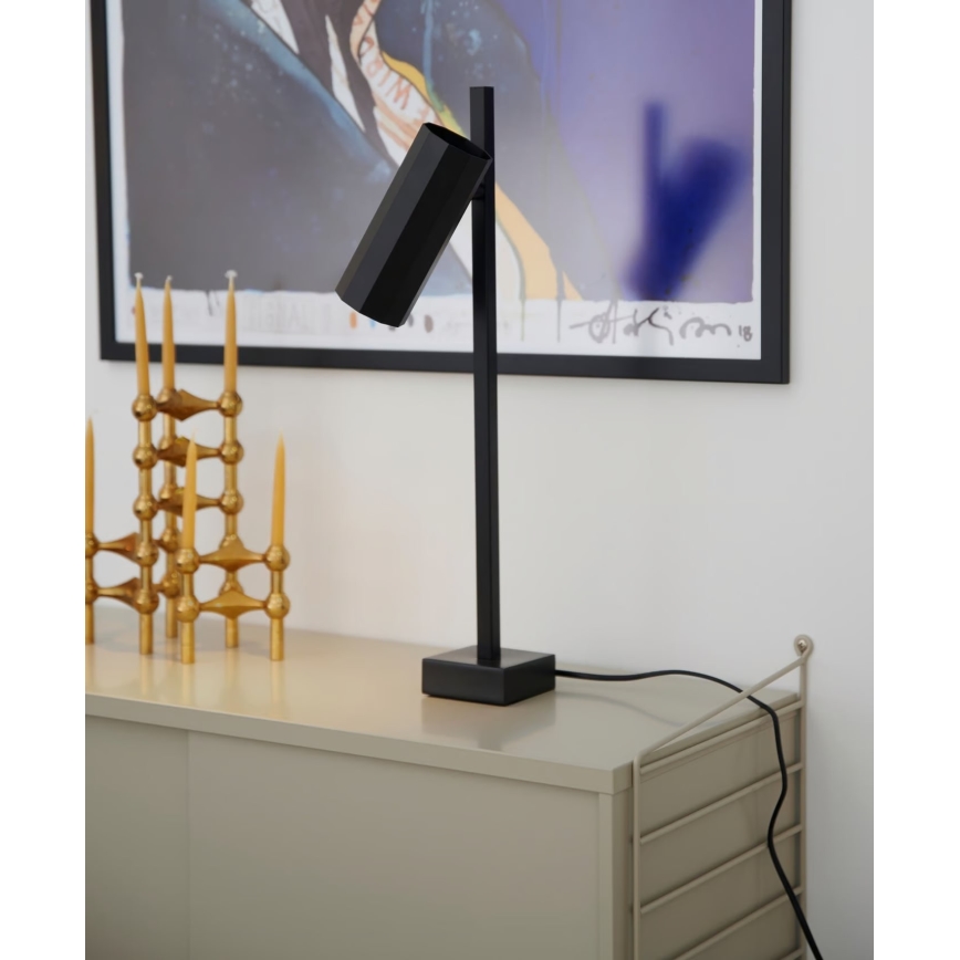 Nordlux - Настолна лампа ALANIS 1xGU10/15W/230V черен