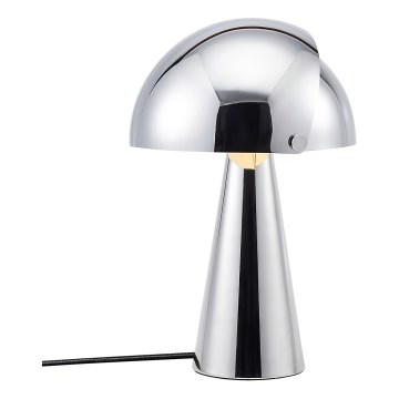 Nordlux - Настолна лампа ALIGN 1xE27/25W/230V лъскав хром