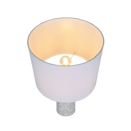 Nordlux - Настолна лампа ANTIGA 1xE27/60W/230V бяла