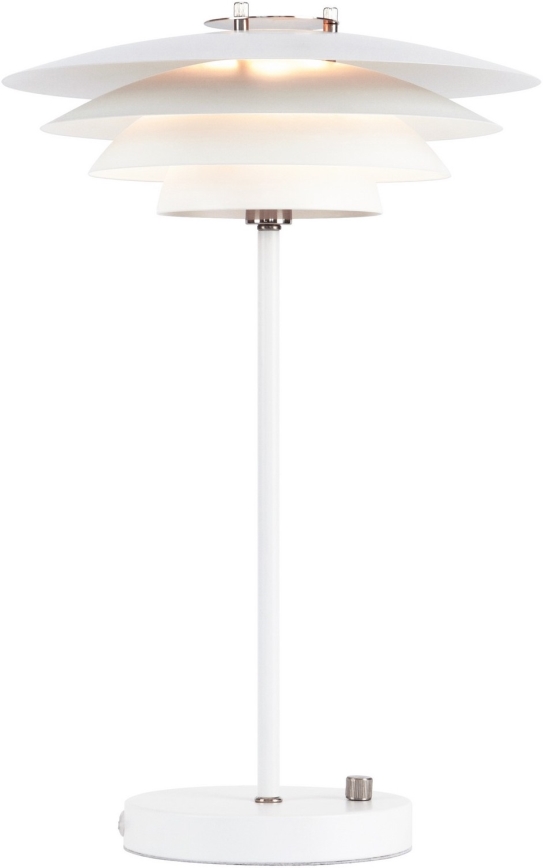 Nordlux - Настолна лампа BRETAGNE 1xG9/25W/230V бял