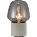 Nordlux - Настолна лампа CHRISTINA 1xE27/25W/230V бетон/черен