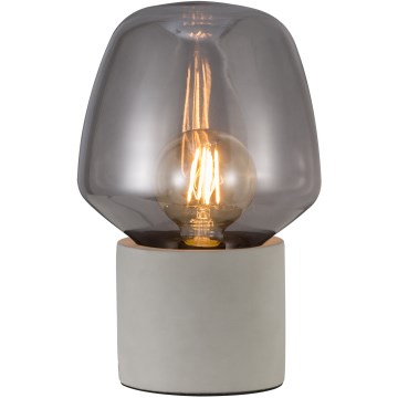 Nordlux - Настолна лампа CHRISTINA 1xE27/25W/230V бетон/черен