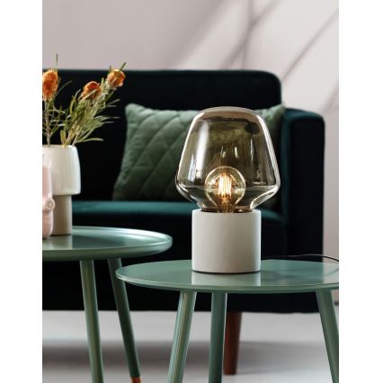 Nordlux - Настолна лампа CHRISTINA 1xE27/25W/230V бетон/черен