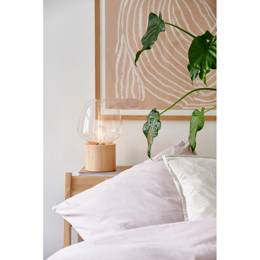 Nordlux - Настолна лампа CHRISTINA 1xE27/25W/230V каучуков фикус