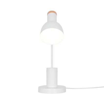 Nordlux - настолна лампа DEVONE 1xE27/15W/230V бяла