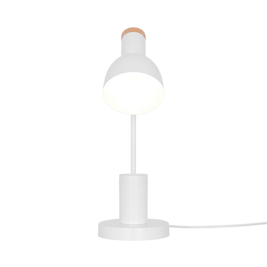 Nordlux - настолна лампа DEVONE 1xE27/15W/230V бяла