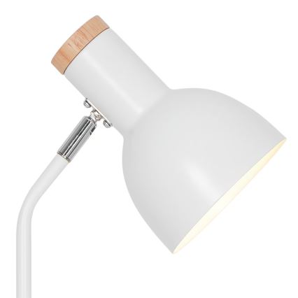 Nordlux - настолна лампа DEVONE 1xE27/15W/230V бяла