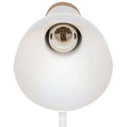 Nordlux - настолна лампа DEVONE 1xE27/15W/230V бяла