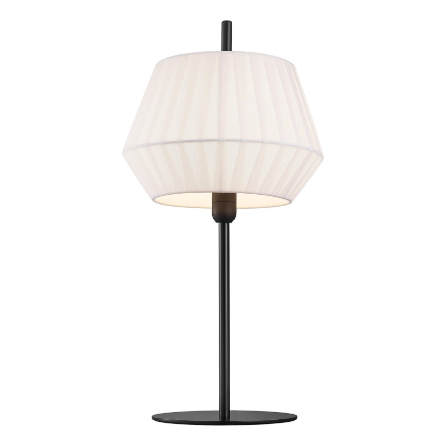 Nordlux - Настолна лампа DICTE 1xE14/40W/230V бял/черен
