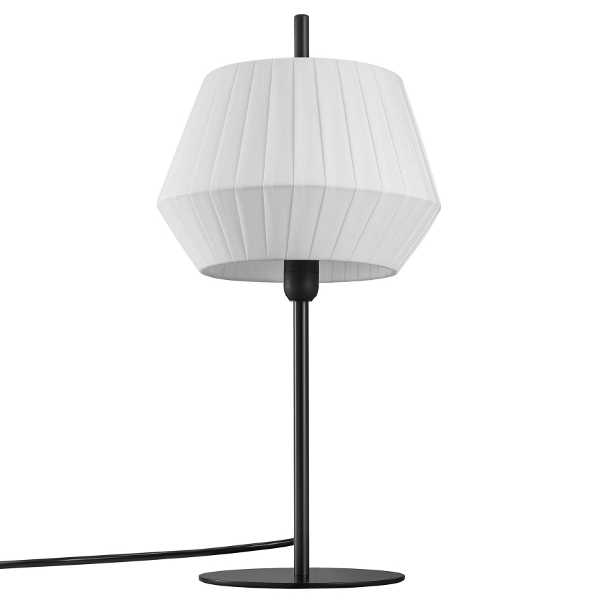 Nordlux - Настолна лампа DICTE 1xE14/40W/230V бял/черен