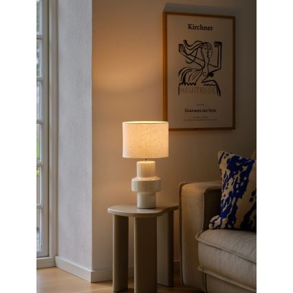 Nordlux - Настолна лампа DUGAN 1xE14/40W/230V бежова