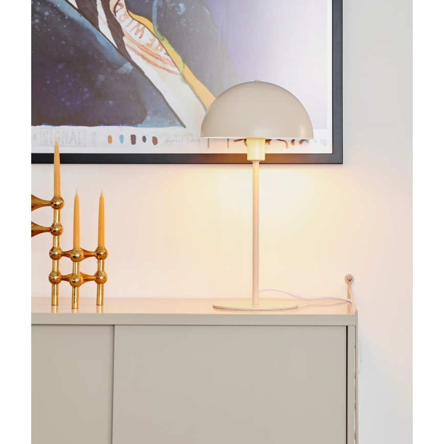 Nordlux - Настолна лампа ELLEN 1xE14/40W/230V бежова