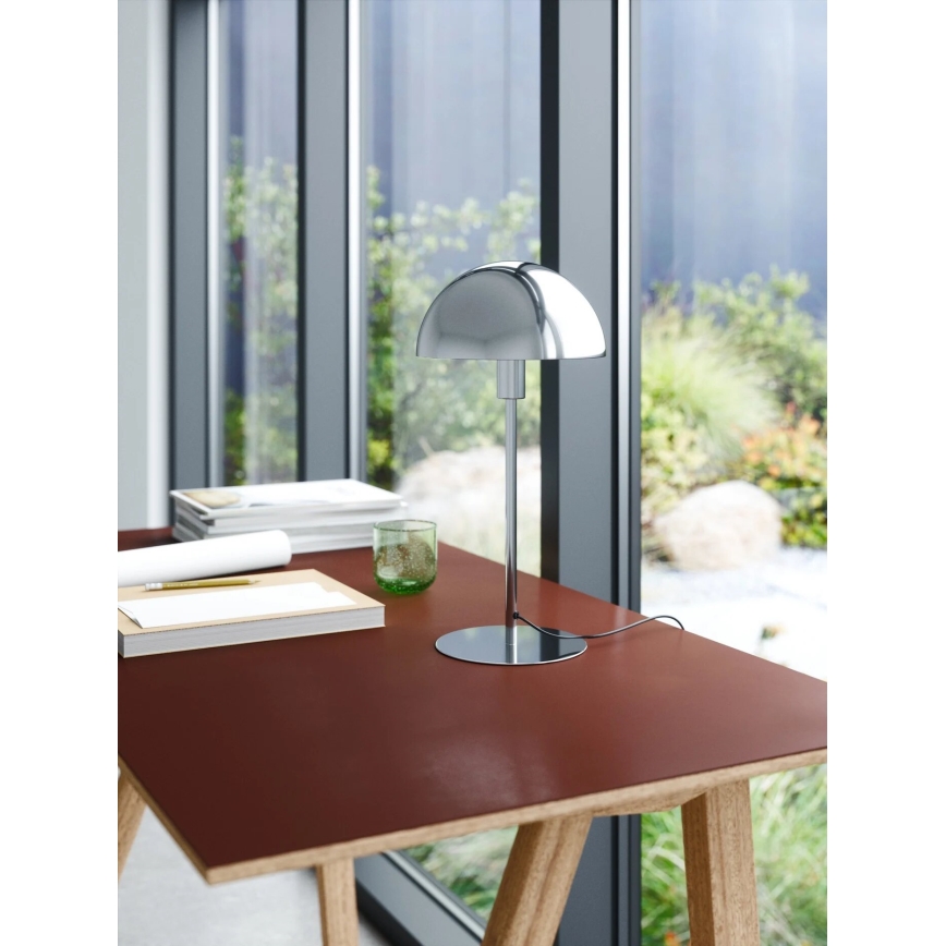 Nordlux - Настолна лампа ELLEN 1xE14/40W/230V лъскав хром