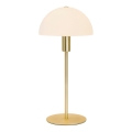 Nordlux - Настолна лампа ELLEN 1xE14/40W/230V златист/бял