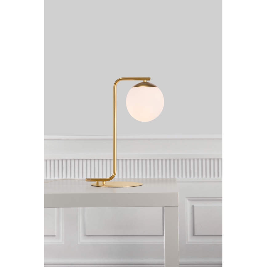 Nordlux - Настолна лампа GRANT 1xE14/40W/230V златист