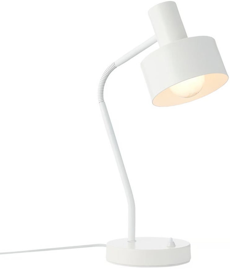 Nordlux - Настолна лампа MATIS 1xE27/15W/230V бяла