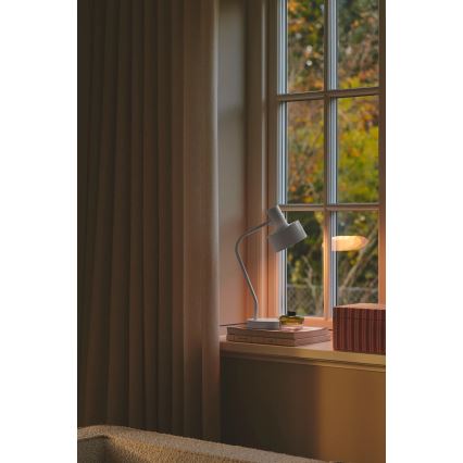 Nordlux - Настолна лампа MATIS 1xE27/15W/230V бяла