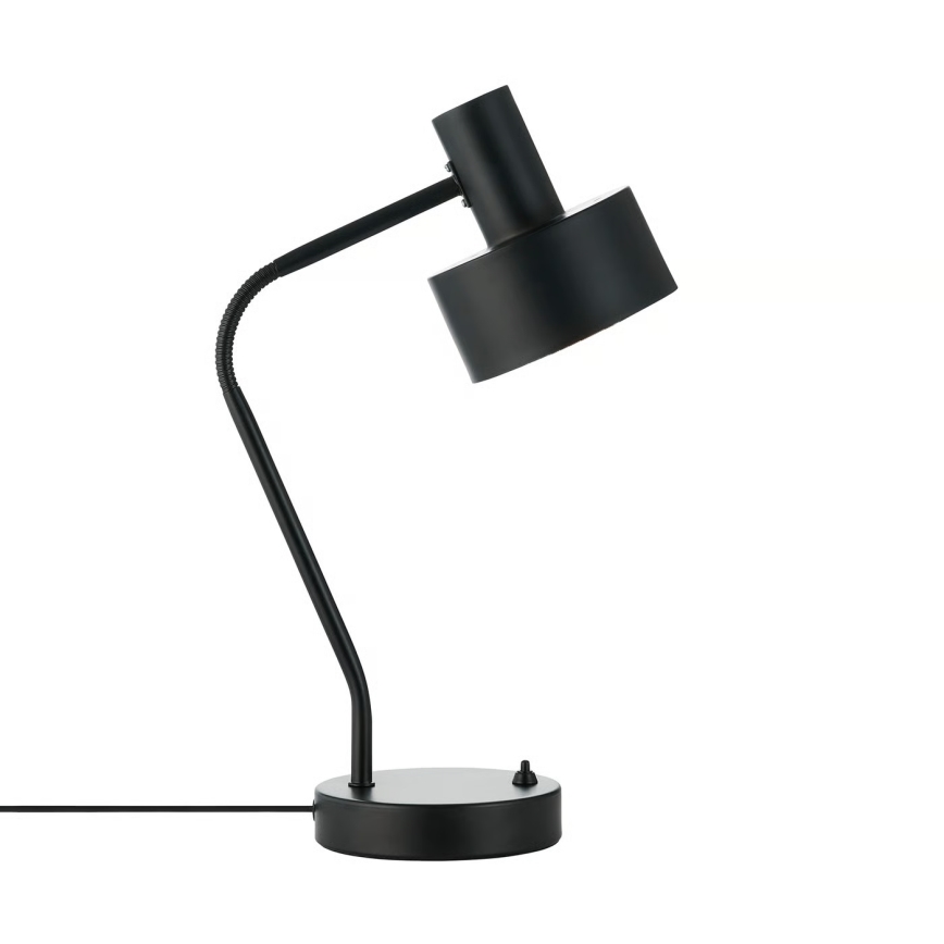 Nordlux - Настолна лампа MATIS 1xE27/15W/230V черна