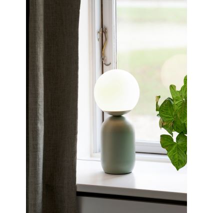 Nordlux - Настолна лампа NOTTI 1xE14/25W/230V зелен