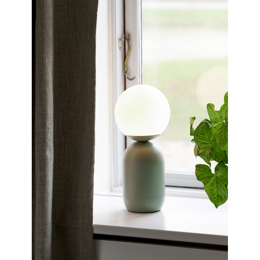 Nordlux - Настолна лампа NOTTI 1xE14/25W/230V зелен