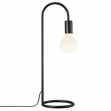 Nordlux - Настолна лампа PACO 1xE27/25W/230V черна