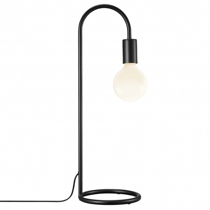 Nordlux - Настолна лампа PACO 1xE27/25W/230V черна
