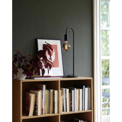 Nordlux - Настолна лампа PACO 1xE27/25W/230V черна