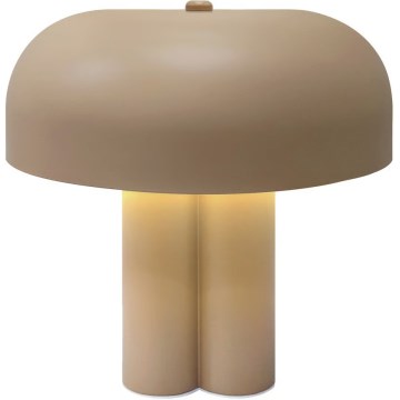 Nordlux - Настолна лампа SANDRO 1xE27/15W/230V кафява