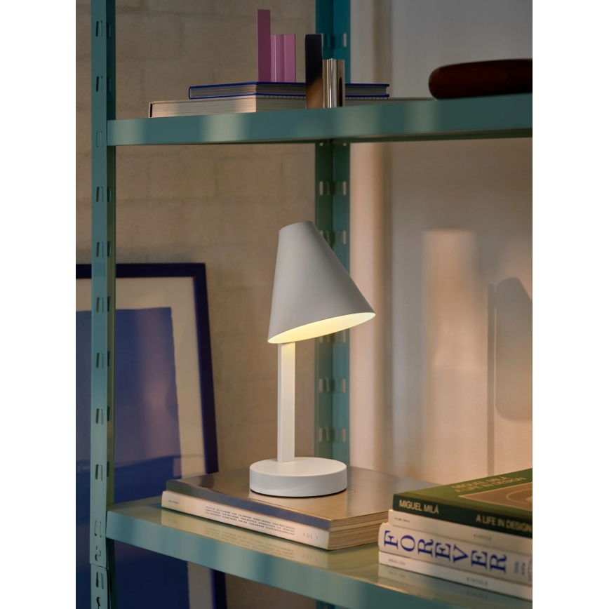 Nordlux - Настолна лампа WILMER 1xE14/40W/230V бяла