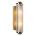 Nordlux - Осветително тяло за огледало за баня NIMAL 2xE14/25W/230V IP44 месинг