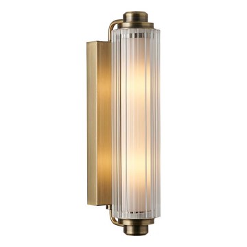 Nordlux - Осветително тяло за огледало за баня NIMAL 2xE14/25W/230V IP44 месинг