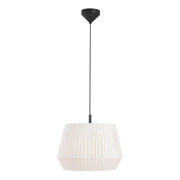 Nordlux - Пендант на кабел DICTE 1xE27/60W/230V Ø40 см, бял