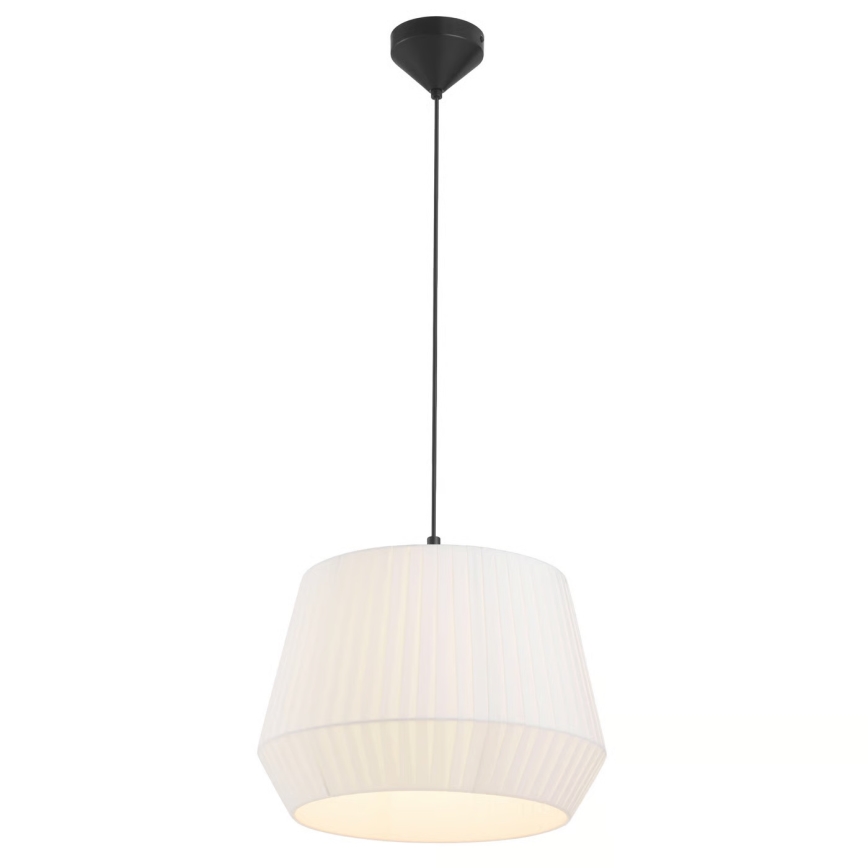 Nordlux - Пендант на кабел DICTE 1xE27/60W/230V Ø40 см, бял