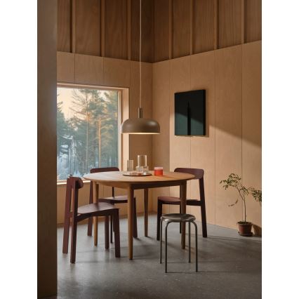 Nordlux - Пендант на кабел SANDRO 1xE27/15W/230V Ø 40 см кафяв