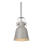 Nordlux - Пендел ADRIAN 1xE27/25W/230V Ø 16 см сив