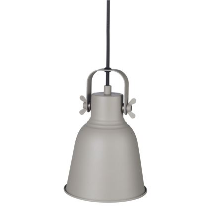 Nordlux - Пендел ADRIAN 1xE27/25W/230V Ø 16 см сив