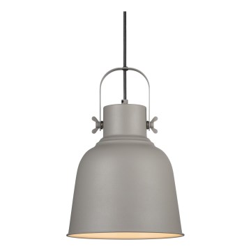 Nordlux - Пендел ADRIAN 1xE27/25W/230V Ø 25 см сив