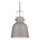 Nordlux - Пендел ADRIAN 1xE27/25W/230V Ø 25 см сив